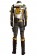 Overwatch Soldier 76 Bio Jack Morrison Gold Edition Outfit Costume