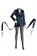 League of Legends LOL KDA Agony‘s Embrace Evelynn Coat Belt Costume
