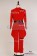 Star Wars Imperial Officer Red Uniform Costume