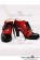 Black Butler Grell Cosplay Shoes Boots Black And Red