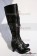 Black Butler Undertaker Cosplay Shoes Boots Custom Made