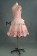 Sweet Dolly Cute Lolita Halter Strap Slash Neck Ruffles Frill Layered Dress