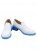 JoJo‘s Bizarre Adventure Rohan Kishibe White PU Leather Shoes Cosplay Shoes