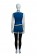 Pokemon Go Female Trainer Blue Cosplay Costume