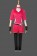 Pokemon Go Female Trainer Team Instinct Mystic Valor Red Shirt Cosplay Costume