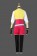 Pokemon Go Female Trainer Team Instinct Mystic Valor Yellow Shirt Cosplay Costume