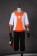 Pokemon Go Male Trainer Team Instinct Mystic Valor Orange Cosplay Costume