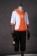 Pokemon Go Male Trainer Team Instinct Mystic Valor Orange Cosplay Costume