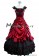 Lolita Sweet Fairy Tale Cute Sleeveless Floral Frilled Layered Ball Gown Dress Party