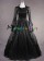 Classic Klassiker Lolita Retro Pagoda Sleeves Lace Frilled Brocaded Ball Gown Dress