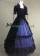 Classic Reenactment Retro Lolita Cosplay Ruffles Lace Layered Dress