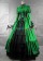 Victorian Retro Lolita Pagoda Sleeves Ruffled Frilled Layered Strappy Ball Gown Dress