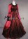 Classic Klassiker Lolita Retro Pagoda Sleeves Lace Frilled Brocaded Ball Gown Dress