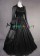 Classic Klassiker Lolita Retro Pagoda Sleeves Lace Frilled Brocaded Ball Gown Dress