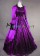 Classic Klassiker Lolita Retro Pagoda Sleeves Lace Frilled Brocaded Ball Gown Dress