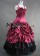 Romantic Romantik Sweet Lolita Ruffles Floral Spaghetti Strap Fancy Dress Prom