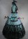 Elegant Gothic Lolita Vintage Pagoda Sleeves Tiered Lace Frilled Ball Gown Dress