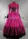 Victorian Retro Lolita Pagoda Sleeves Ruffled Frilled Layered Strappy Ball Gown Dress
