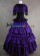 Classic Lolita Ruffles Lace Strappy Falbala Floral Layered Ball Gown Fancy Dress