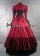 Gothic Lolita Reenactment Retro Ruffles Tiered Falbala Lace Ball Gown Dress Bowknot