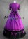 Victorian Vintage Gothic Lolita Frill Lace Pagoda Sleeves Ball Gown Dress