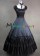 Southern Belle Princess Armelloses Kleid Lolita Lace Ruffles Brocade Ball Gown Dress