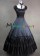 Southern Belle Princess Armelloses Kleid Lolita Lace Ruffles Brocade Ball Gown Dress