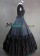 Southern Belle Princess Armelloses Kleid Lolita Lace Ruffles Brocade Ball Gown Dress