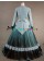 Civil War Lolita Vintage Jacket Skirt Tartan Ruffled Button Ball Gown Dress 