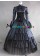 Gothic Lolita Reenactment Retro Ruffles Tiered Falbala Lace Ball Gown Dress Bowknot