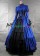 Victorian Retro Lolita Pagoda Sleeves Ruffled Frilled Layered Strappy Ball Gown Dress