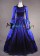 Classic Klassiker Lolita Retro Pagoda Sleeves Lace Frilled Brocaded Ball Gown Dress