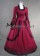 Classic Klassiker Retro Ruffles Lace Pagoda Sleeves Frilled Ball Gown Dress