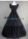 Romantic Romantik Lolita Spaghetti Strap Armelloses Kleid Ruffles Lace Frill Ball Gown Dress 