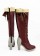 Violet Evergarden Violet Cosplay Shoes Boots Custom Made Red 2