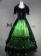 Classic Reenactment Retro Lolita Cosplay Ruffles Lace Layered Dress