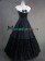 Sweet Lolita Princess Dolly Collar Lace Ruffles Armelloses Kleid Floor Length Prom Dress 