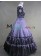 Southern Belle Princess Armelloses Kleid Lolita Lace Ruffles Brocade Ball Gown Dress