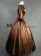 Southern Belle Vintage Slash Neck Pagoda Sleeves Strappy Ruffles Floor Length Dress