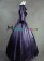 Southern Belle Vintage Slash Neck Pagoda Sleeves Strappy Ruffles Floor Length Dress