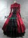 Gothic Lolita Reenactment Retro Ruffles Tiered Falbala Lace Ball Gown Dress Bowknot