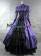 Gothic Lolita Reenactment Retro Ruffles Tiered Falbala Lace Ball Gown Dress Bowknot