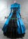 Gothic Lolita Reenactment Retro Ruffles Tiered Falbala Lace Ball Gown Dress Bowknot