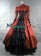 Gothic Lolita Reenactment Retro Ruffles Tiered Falbala Lace Ball Gown Dress Bowknot