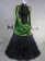 Victorian Reenactment Lolita Retro Turtle Neck Frilled Lace Formal Dress Evening