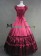 Southern Belle Princess Armelloses Kleid Lolita Lace Ruffles Brocade Ball Gown Dress