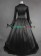 Classic Klassiker Lolita Retro Pagoda Sleeves Lace Frilled Brocaded Ball Gown Dress