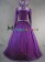 Medieval Court Lolita Vintage Floral Lace Frilled Floor Length Dress