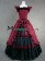 Victorian Vintage Sweet Lolita Jumper Skirt Ruffles Lace Strappy Layered Fancy Dress 