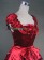 Southern Belle Ruffles Armelloses Kleid Falbala Tiered Lace Floor Length Fancy Dress